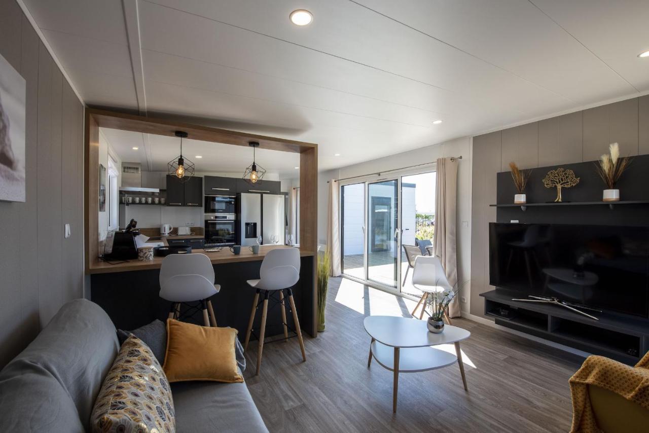Chalet Pour 6 Dans Un Domaine Avec Piscine Brétignolles-sur-Mer Eksteriør bilde