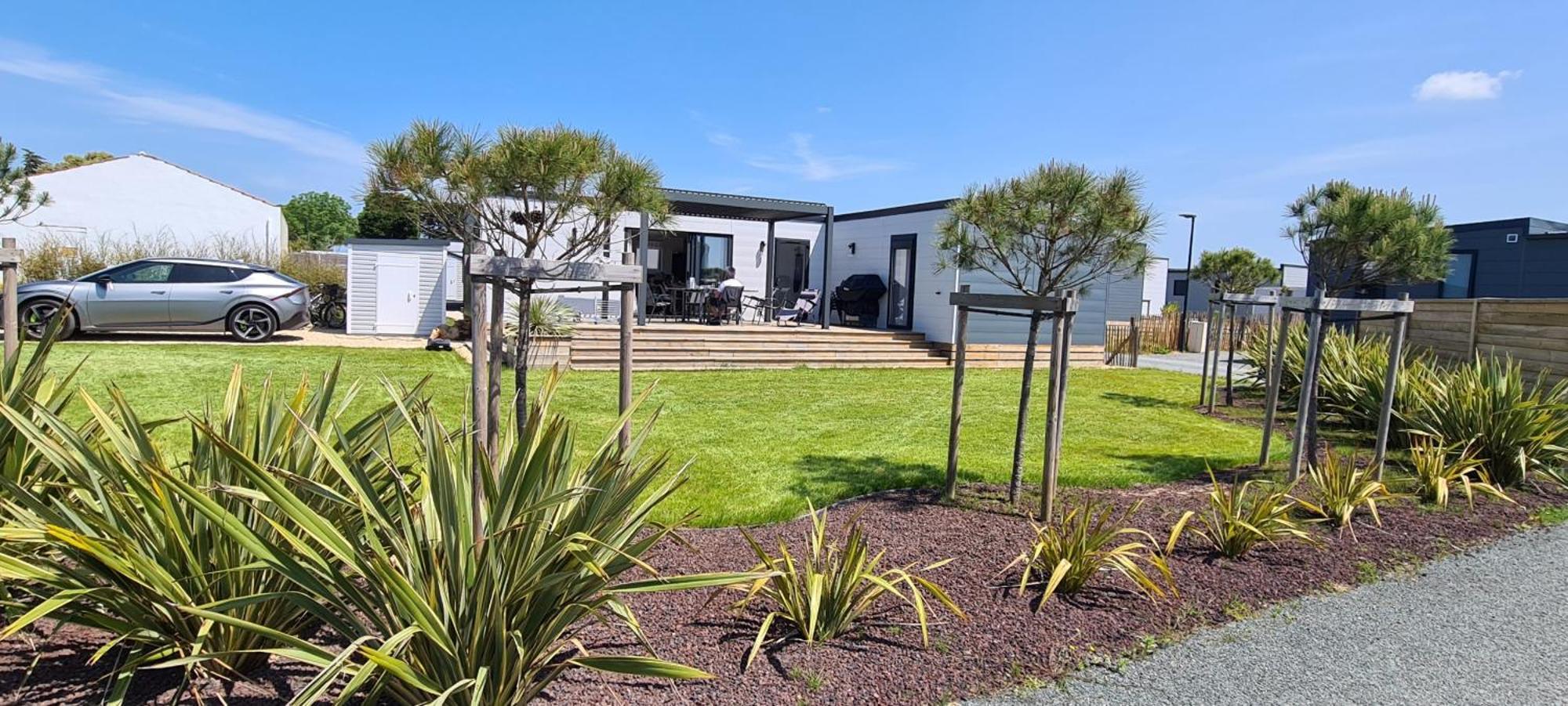 Chalet Pour 6 Dans Un Domaine Avec Piscine Brétignolles-sur-Mer Eksteriør bilde